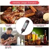 Meat Food Thermometer, Digital Candy Cooking Thermometer, Kitchen Cooking Thermometer Instant Read for BBQ Grill, Oil, Milk, Bath Water, Deep Fry, Candle Temperature