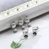 Perline macroporose adatte per braccialetti con ciondoli Perline con ciondoli per ragazzo e ragazza per braccialetto e catena di serpenti Gioielli fai da te Accessori per perline di famiglia