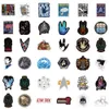 36 pcs / sac Mixte Skateboard Autocollants Star of Track Pour Voiture Ordinateur Portable Casque Autocollants Pad Vélo Moto PS4 Téléphone Portable Guitare Decal Pvc