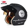 ZEUS 381c Retro half gezicht motorhelm scooter capacete open vintage gezicht 3 4 helm Elektrische locomotief motor252m