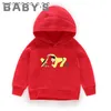 Children Hooded Hoodies Kids Curious George Monkey Cartoon Sweatshirts Clothes 2011272275905