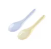 2022 nuovi cucchiai da minestra asiatici Saimin Ramen Cucchiaio di plastica bianco Usa e getta da esterno Vendita di cibo veloce gratis