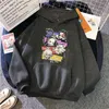 Manga Demon Slayer Anime Impressão Hoodies Homem Oversize Bolso De Velo Com Capuz Pulôver Vintage Desenhos Animados Hoodie Punk Anime Hoodies H1227