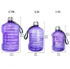 QuiFit 3,78 l, 2,2 l, 1,3 l, transparent, große Gallone Trinkwasserflaschen, Kunststoff, großes Fassungsvermögen, für Fitnessstudio, Fitness, Tourismus, BPA-frei, Sport 201105