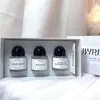 Chirstmas 선물 Byredo 세트 스프레이 장미 집시 물 3 스타일 향수 3pcs * 30ml 오래 지속되는 시간 좋은 품질 무료 배송