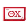 Theta Chi Chapter Главный флаг братства 150x90 см 3x5 футов Цифровая печать Полиэстер Наружное использование в помещении Клубная печать Баннер и флаги оптом