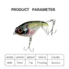 6pcs / parti 75mm 17g Pencil Lure Set Topwater Spinner Fiske Lures Bass Whopper Plopper Frog Trolling Pesca Whopper Plopper 220121