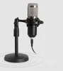 R3 USB Condenser Microphone With Desktop Tripod Holder Computer Studio Microphone For PC Laptop Youtube Game Karaoke Live Streaming