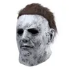 Hot Movie Halloween Horror Michael Myers Mask Cosplay Vuxen Latex Full Face Hjälm Halloween Party Scary Masquerade Props Toy T200907