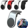L Form Magnetisk biltelefonhållare Luftventilhållare i bil GPS Mobiltelefonhållare för iPhone 11 Pro för Samsung Bracket
