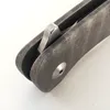 Begränsad anpassningsversion Hokkaido Folding Kniv Brand Texturerat Titanhandtag Stone-Wash M390 Flipper Utomhus Camping Jaktverktyg Perfekt Pocket EDC