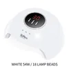 54w Led Uv Nail Lamp Gel Lacquer Dryer Gelpolish Curing Light Sun Manicure Lamps ArtNail Equipment Choose a45