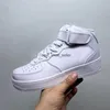 Klassieke zwart-witte hardloopschoenen heren dames sport skateboardschoen midden laag praktische dikke bodem verhoogde sneakers hoge kwaliteit 4 kleuren