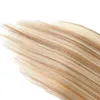 Indian 100% Virgin Human Hair Extensions 6/613 Piano Color Clip-In On Hair Products 14-24inch 4/613 4/27 18/613 Wholesale Yirubeauty