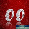 Zilveren kleur oor gesp vrouwelijke modellen camellia schattige pruim oorbel mode-sieraden wilde retro sieraden fabriek groothandel