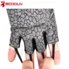 Boodun Gym Weight Lifting Women Men Anti-slip Breathable Dumbbells Half Finger Fitness Sport Finger Workout Gloves Drop shipping Q0107