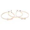 Pearl Headband beads bow crown Headbands for Women Girls wedding Bridal Hair hoop fashion jewelry will and sandy