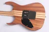 Custom Shop Natural Wood Guitar Neck Thru Body Electric Guitar HSH Guitar Pickups Chrome Hardware Kina gjorde elektriska gitarrer