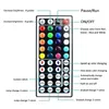 Taśma Led 5M 10M SMD5050 RGB led lights Wodoodporna Elastyczna Wstążka z 44 Klawiszami Pilot + Zasilacz 12V 5A + Pudełko