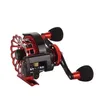 Full Metal Wire Cup Fly Fishing Reels Magnetisk kraft B65 Slow down Micro Lead Wheel Automatisk ledning Raft Fishing Reel