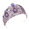 2021 nouveau Vintage baroque diadèmes de mariée accessoires bal chapeaux superbes cristaux transparents mariage diadèmes et couronnes 1914