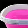 Popular Fold Barrel Art Supples Silicone Portable Water Buckets Fit Outdoors Camping Folding Houssehold Baby Bathtub 6 5rx E1