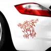 Joker Hahaha Decals Stickers For car window bumper COMICS window 12.5cm