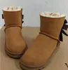 Women Kids Ribbon Snow Boots New Design Girl and Childen Winter Ankle Shoes Boot 5557