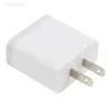 Enstaka USB-laddare 2A C Travel US Plug Adapter Portable Mobiltelefon Väggladdare för Samsung Xiaomi 100PCS