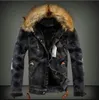 Men's Down 2022 Fur Collar Men Casual Denim Jacket Winter Parkas Thick Wholesale Price Quality Assurance