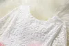 女の子春レース刺繍プリンセスドレス子供花ふわふわケーキスマッシュチュチュ子供の結婚式の誕生日パーティーコスチューム220309