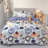 Heart printing bedding set 3/4pcs bed linens Home Textile Duvet cover set classic bedclothes Modern sheet pillowcase king bedset 201021