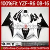 ヤマハYZF-R6 YZF R6 600 R 6 YZF-600 YZF-600 JZF-600 2015 2016白黒99NO.162 YZF600 2008 2009 2011 2011 2012 13 14 15 16 OEM本体