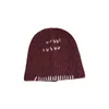 W31 Men And Women Hand-Stitched Woolen Autumn and Winter Korean Version Of The Warm Personality Cold Hat Hip-hop Hats