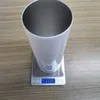 Sublimation gerade Becher Stahlstroh Gummiböden 20oz Wasserflasche mit Naht Edelstahl Kaffeetasse A02