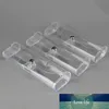 1 PCS Transparente Protetor Plástico Caixa Macio Óculos De Armazenamento Caixa De Metal Botão Óculos De Sol Caixa De Armazenamento De Escritório Home