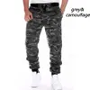 Zogaa Camuflagem Calças de Streetwear Homens Leggings Esportes Fitness Harem Calças Slim Fit Sweatpants Elastic Waist Calças Calças 201114