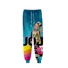 Jojo Сива 3D Printed Sweatpants Мода Повседневная Jogger Брюки Streetwear ХИП-ХОП Тонкий Kpop Мужчины / Женщины Теплые Брюки Брюки