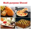 Cake Pizza Knife Stainless Steel Coffee Spoons Baking Cooking Tools or Ice Cream Server Western Fruit Fork Turner Divider 120pcs T1I3510