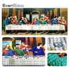 Evershine DIY الماس التطريز آخر العشاء الماس اللوحة الدينية عطلة هدية 5d الماس الفسيفساء خاص على شكل جدار ديكور 201201