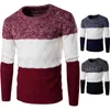 Maglione maschile casual a colori da uomo nuovo Abbigliamento 201123