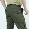 Thin Army Military Pants Tactical Cargo Trousers Men Waterproof Quick Dry Breathable Pants Male Casual Slim Bottom Trouser 4XL 220311