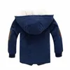 Baby Boys Roupas Casaco de Inverno Meninos Meninos Jaqueta de Inverno para Adolescentes Crianças Com Capuz Roupas Roupas Infantis Parkas 100-150cm LJ201125