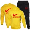 New Brand Tracksuit Fashion Hoodies For Men Sportswear Three-Piece Sets of Thick Hooded Wool + Pants +Sweatshirt Sports Suit