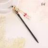 Vintage Holz Blume Haarnadel Frauen Chinesischen Stil Haar Sticks Quaste Haarnadeln Braut Hochzeit Haar Schmuck Geschenke