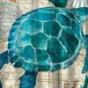 Miracille Turtle Curtain Wodoodporne zasłony kąpielowe z 12 hakami poliestrowa kurtyna tkaniny do łazienki Morski styl T200711