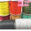 Boncuk Yapımı Araçları 10 Metre 10 15mm Mumlu Pamuk Kordon İplik String Strap kolye ipi Mücevher Yapma DIY Qylvns5922663