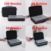 15/30/60/120 Bottles 5d Diamond Painting Accessories tools Storage Box Carry Case diamant painting tools Container Bag 201112