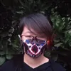 防塵動物の歯のファッションのフェイスマスクのマスクの口カバーPM2.5呼吸器の洗浄可能な洗浄可能な再使用可能なアイスシルクコットマスクKKA1449