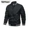 Tacvasen Casual Jacket Mens Spring/Fall Pilot Style Coat Army Bomber Jackets Baseball Jacket Ytterkläder Overcoat Boys 201127